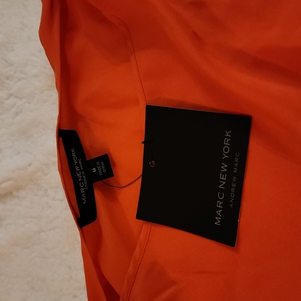 Marc New York orange blouse - Picture 4 of 4